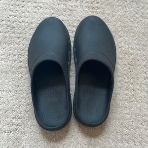 OOFOS Shoes Black Clogs Recovery Sport Comfort Mule Slip On Size 8